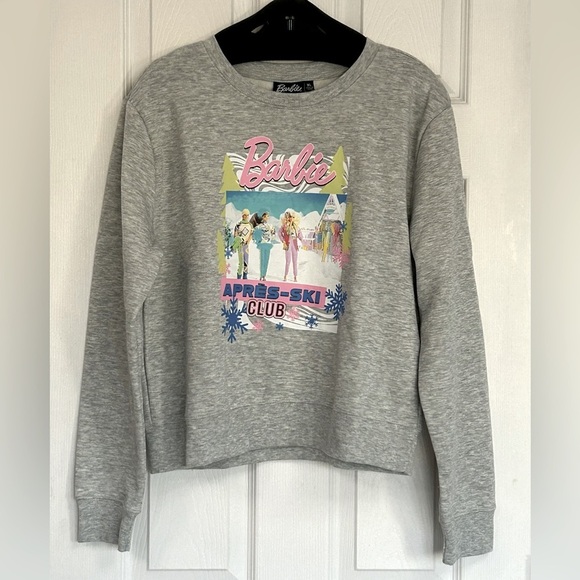 1837- Barbie Sweatshirt Junior Girl Size L NWT - Picture 1 of 7